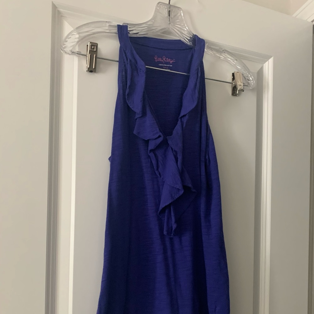 Lily pulitzer purple top